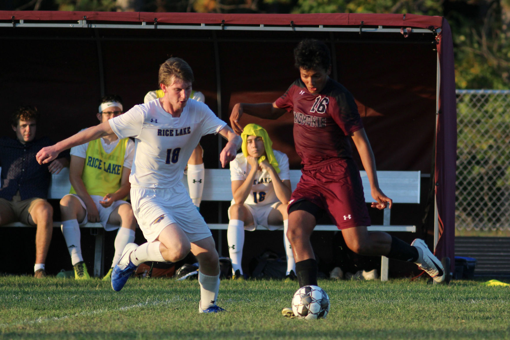 Rice Lake at Menomonie boys soccer 9-17-19
